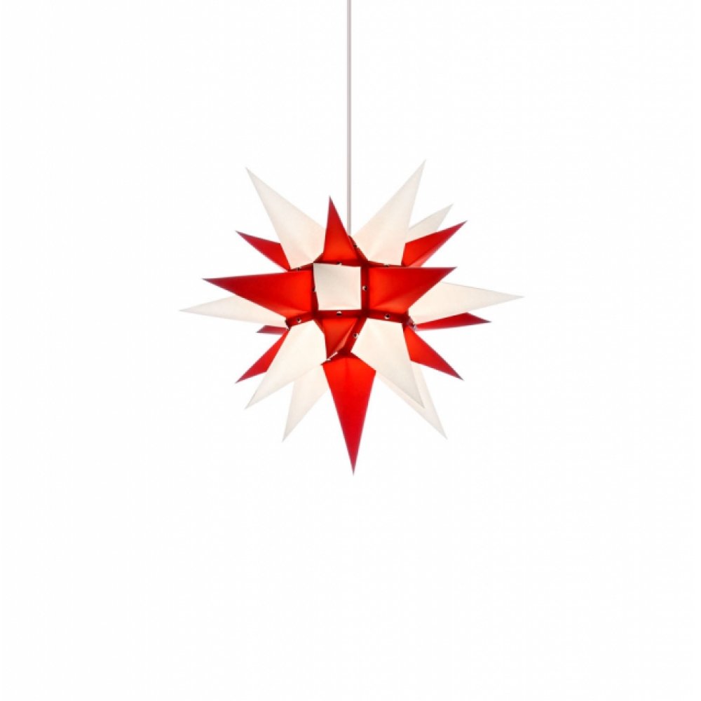 Led Weihnachtsstern Rot Adventsstern Für Außen Kunststoff 55cm Mit Led Lamp 3w