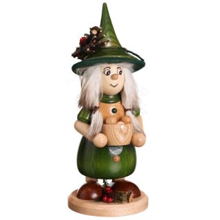 DWU Smoke woman with cooking pot green
