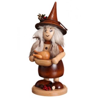 DWU Smoke woman with pan nature