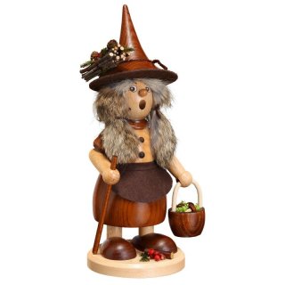 DWU Smoke woman with mushroom basket