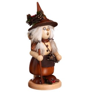 DWU Smoke woman with twigs nature