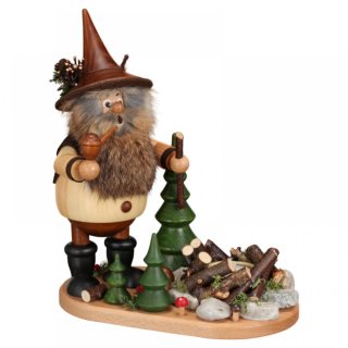 DWU forest gnome at the camp fire