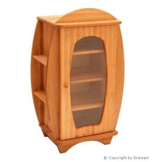 Drewart Puppenmöbel Holzbücherschrank klein