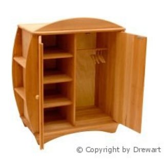 Drewart Puppenmöbel Holzschrank