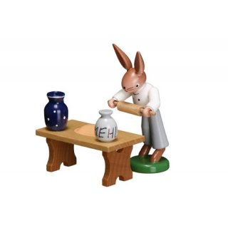 ESCO baker rabbit with rolling pin