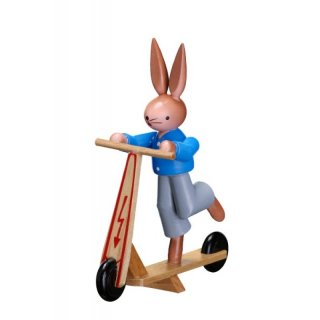 ESCO rabbit blue with scooter nature
