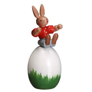 ESCO Hase mit Ei, rot