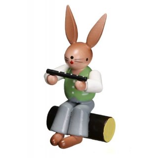 ESCO Hase mit Piccoloflöte