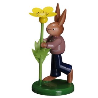 ESCO rabbit man with buttercup