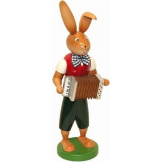 Holzkunst Gahlenz rabbit with harmonica