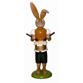 Holzkunst Gahlenz Hase mit Trommel