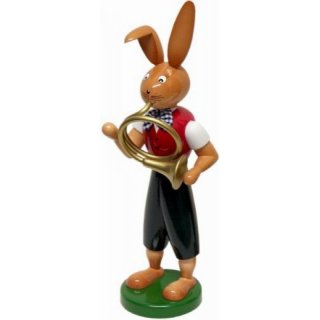Holzkunst Gahlenz rabbit with horm