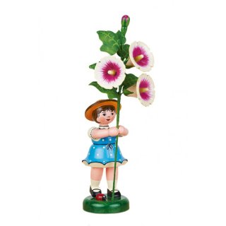Hubrig flower girl with stick rose