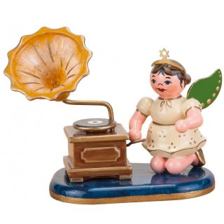 Hubrig Engel mit Grammophon