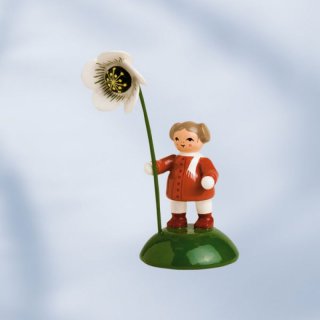 KWO Blumenkind Mädchen mit Christrose