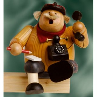 KWO Räuchermann Kantenhocker Telefonist