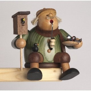 KWO Räuchermann Kantenhocker Vogelfreund