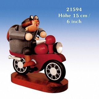 KWO Räuchermann Motorradfahrer