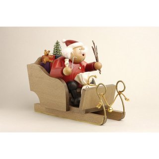 KWO Smoker Santa Claus with carriage
