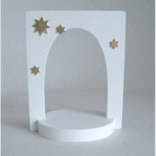 KWO base with bow for little guys white