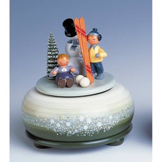 KWO music box with ski small