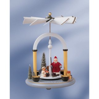 KWO Tischpyramide Weihnachtsmann