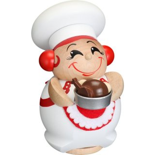 Chubby Smoke woman cook