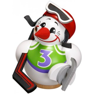 Chubby Smoker Cool-Man Hockey Player