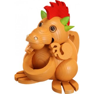 Kugelräucherfigur Beuteldrache