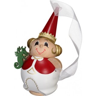 Kugelräucherfigur Burgfräulein