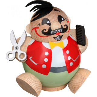 Kugelräucherfigur Friseur