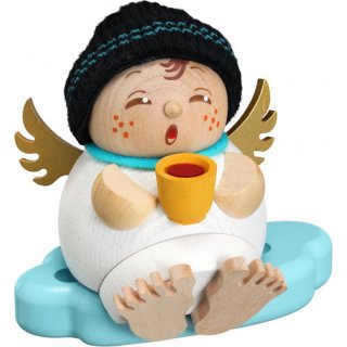Kugelräucherfigur Glühweinengel