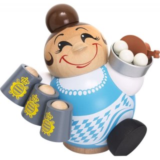 Chubby Smoker Waitress