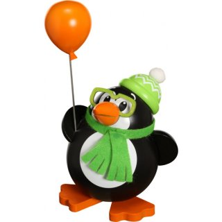 Kugelräucherfigur Pinguin