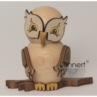 Kuhnert Räucherfigur Eule natur