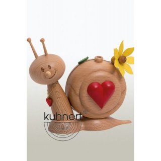 Kuhnert Räucherfigur Herzschnecke