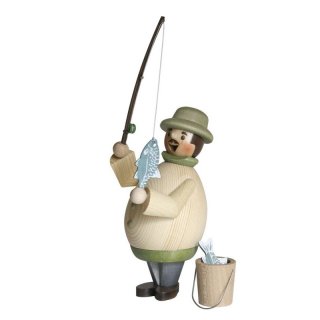 Kuhnert Räuchermann Max als Angler