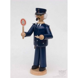 Kuhnert Räuchermann Polizist blau