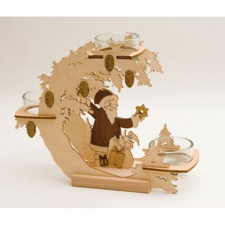 Kuhnert Teelicht Weihnachtsmann