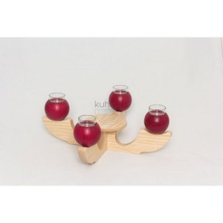 Kuhnert candle wreath crib