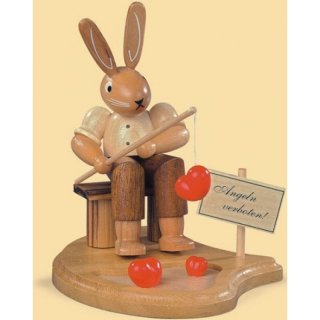 Müller rabbit angler at the pond small