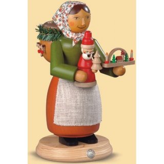 Müller Räuchermann Holzspielverkäuferin