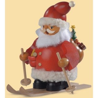 Müller Smoker Santa Claus on skis small