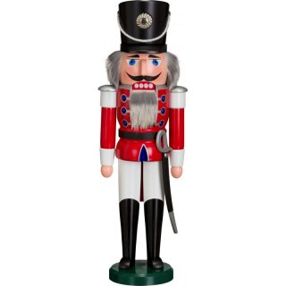 Seiffener Volkskunst eG nutcracker Husar red