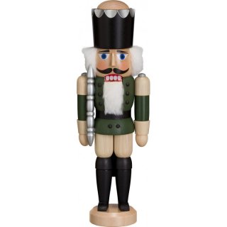 Nussknacker König grün
