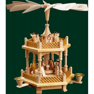 Richard Glässer Pyramide Christi Geburt
