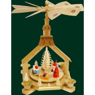 Richard Glässer Pyramide Kirche, Bescherung