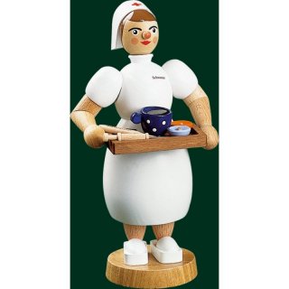 Richard Gläser Smoke woman nurse
