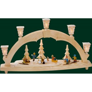 Richard Gläser candle arch winter forest