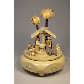 Richard Glässer Spieldose Christi Geburt